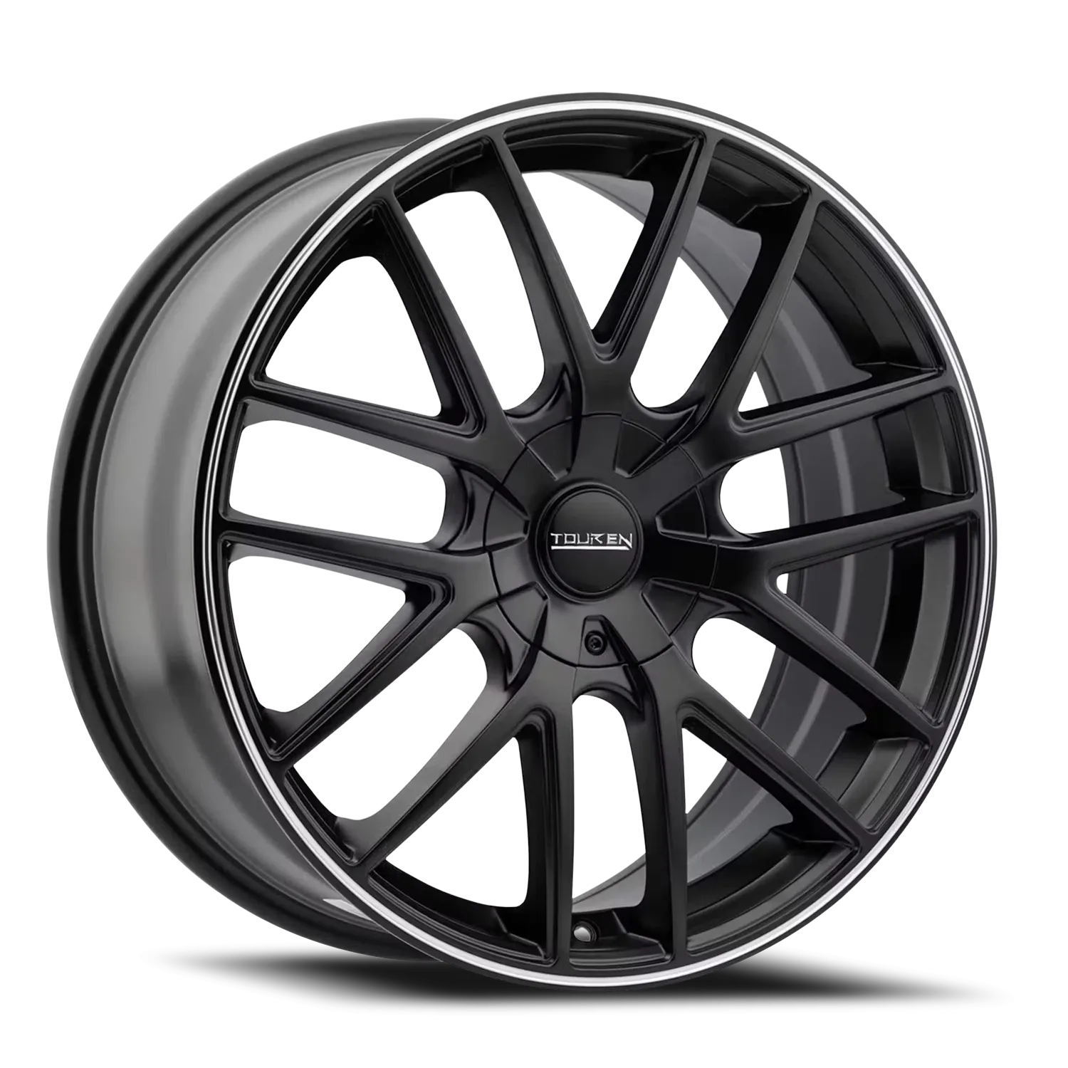 TOUREN TR60 3260 MATTE BLACK MACHINED 17X7.5 GLOSS BLACK